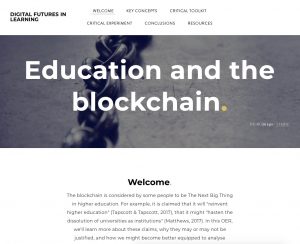 Education and the Blockchain, Helen Murphy
